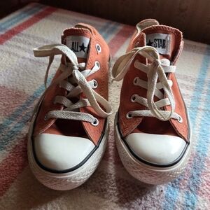 Converse Wms Orange Sneakers